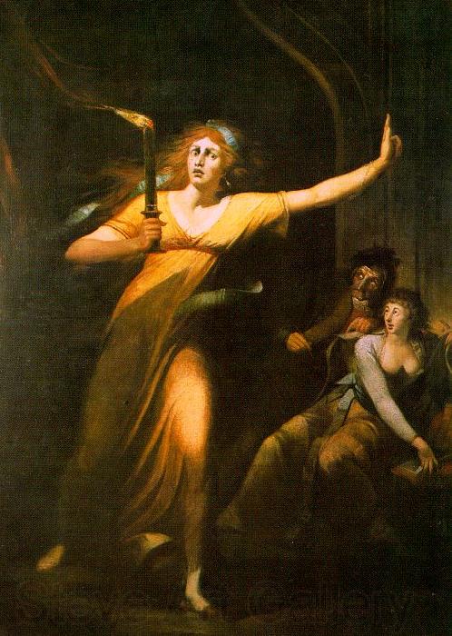 Henry Fuseli Lady Macbeth France oil painting art